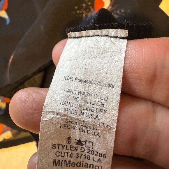 Whisper Med sheer Bird Print Women's blouse Top tunic‎  for office Whispers - Picture 5 of 7